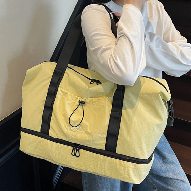Yoga Fitness Bag - 독립적인 신발 수납공간이 있는 대용량 여행용