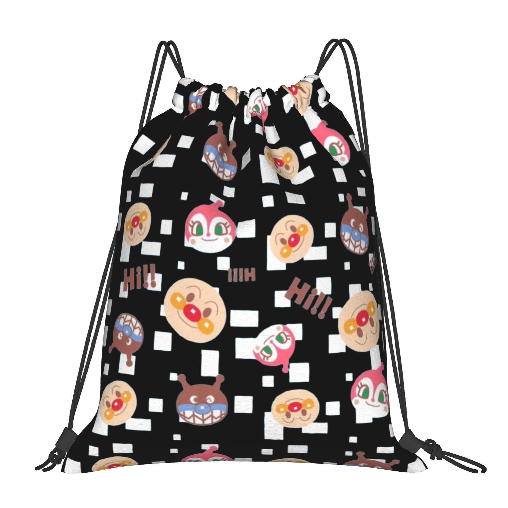 Yoga Fitness Bag - 맞춤형 Anpanmans Drawstring 배낭 가방 남성
