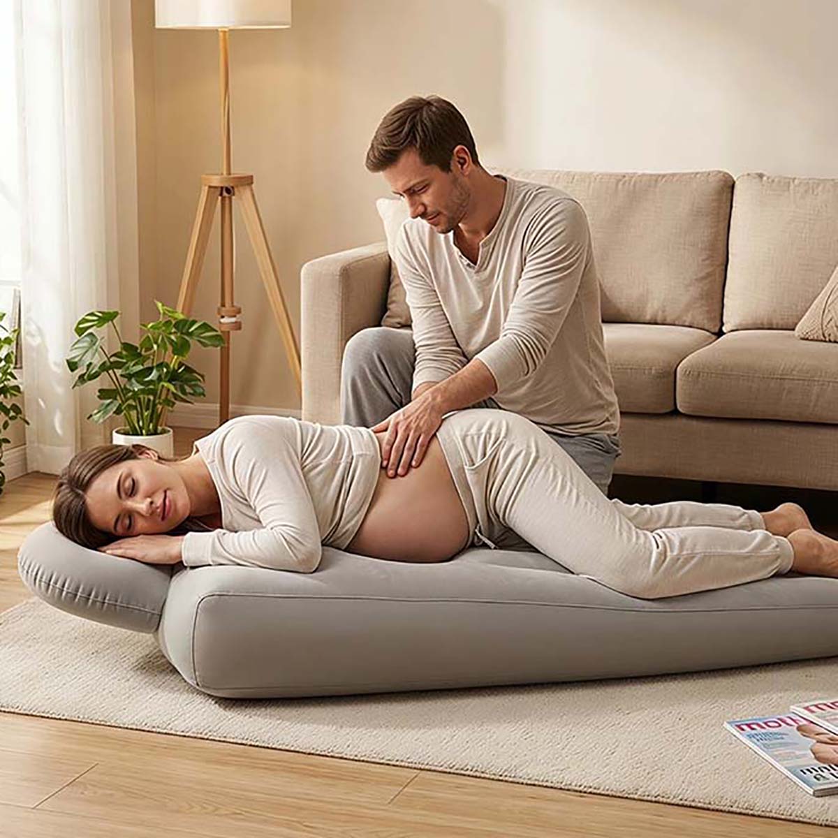 Yoga Fitness Mat - 임산부용 에어베개 요가 매트, 임산부용 에어