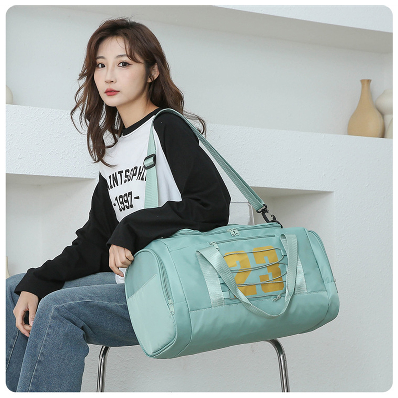 여성용 패션 스포츠 피트니스 짐 가방, 여행용 더플 슈 - Yoga Fitness Bag 리뷰 및 가격