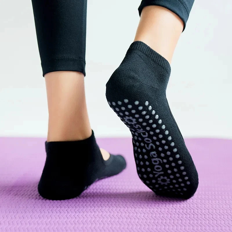 고품질 여성 요가 양말 미끄럼 방지 통기성 등받이 필라 - Fitness Yoga Pilates 리뷰 및 가격