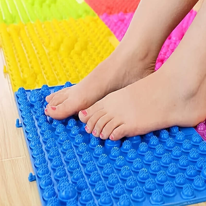 발 마사지 쿠션 침술 쿠션 발 반사 요법 워킹 패드 발 - Yoga Fitness Mat 리뷰 및 가격
