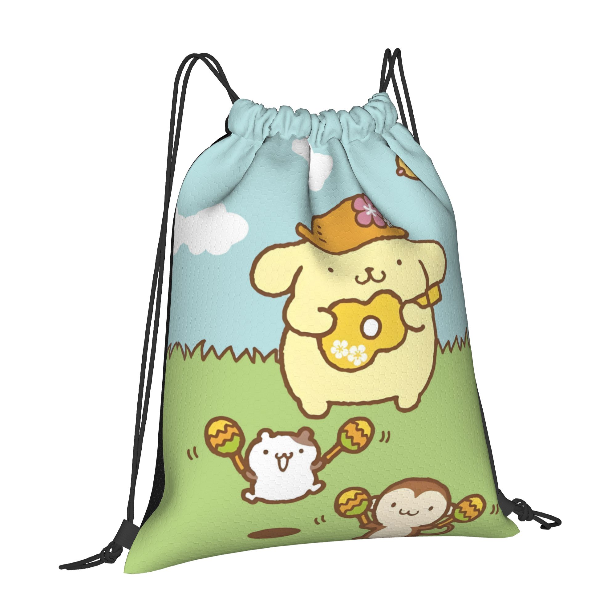 맞춤형 P-Pompompurines Drawstring - Yoga Fitness Bag 리뷰 및 가격