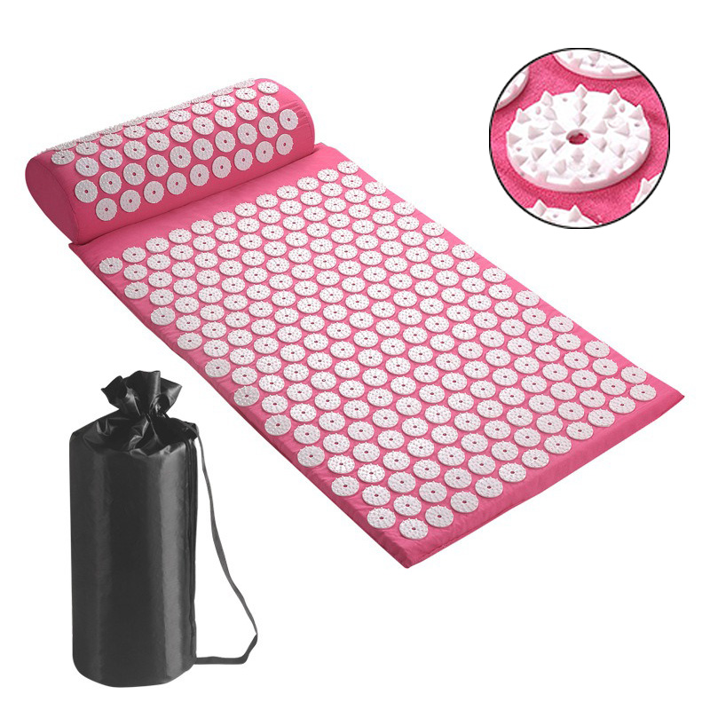 네일 매트 지압 샤크티 매트(바늘이 있는 마사지 패드) - Yoga Fitness Mat 리뷰 및 가격
