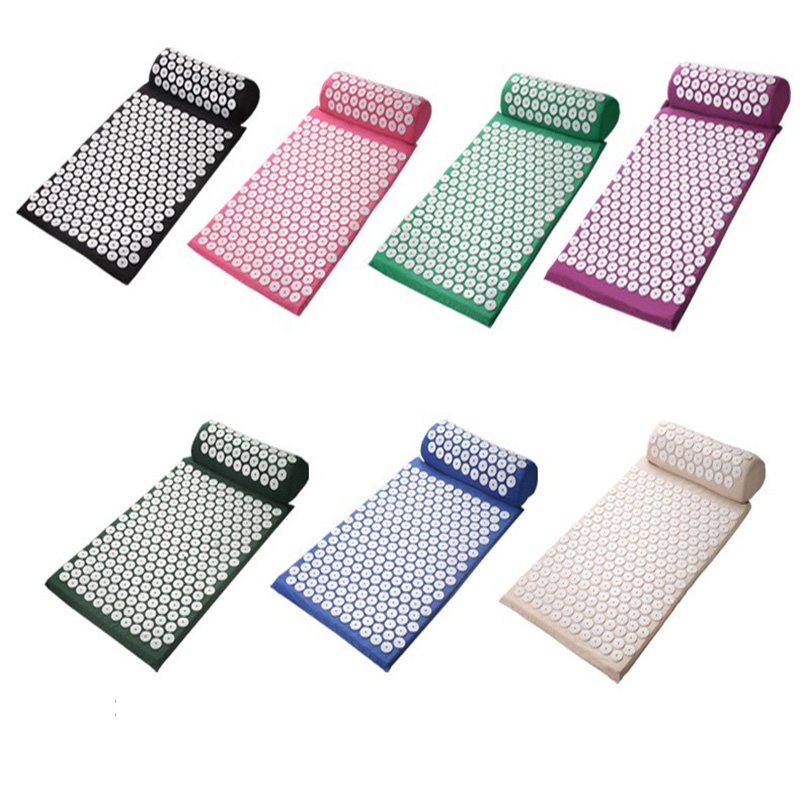 네일 매트 지압 샤크티 매트(바늘이 있는 마사지 패드) - Yoga Fitness Mat 리뷰 및 가격