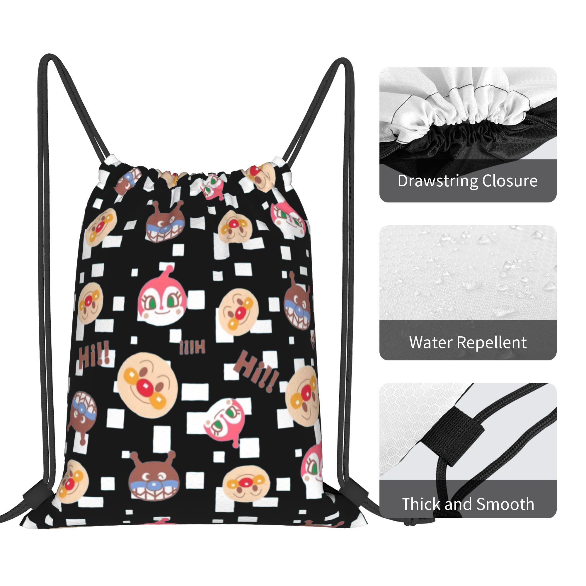 맞춤형 Anpanmans Drawstring 배낭 가방 - Yoga Fitness Bag 리뷰 및 가격