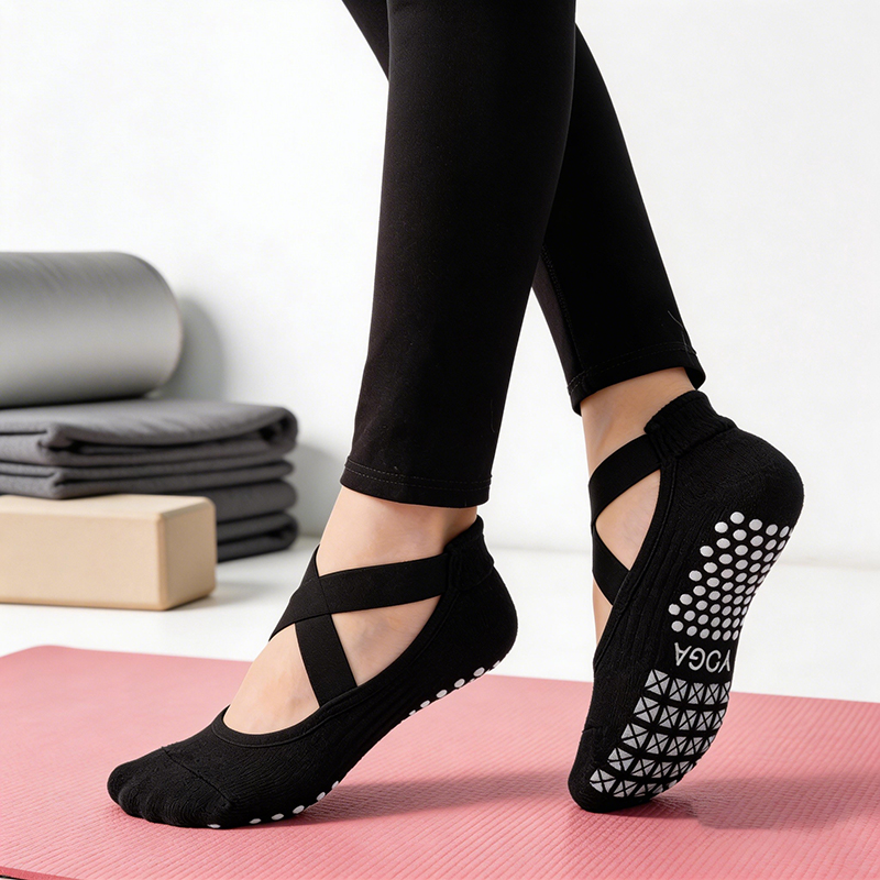 여성용 논슬립 요가 양말 실리콘 실내 코튼 밴드 백리스 - Fitness Yoga Pilates 리뷰 및 가격