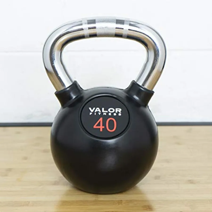 크롬 케틀벨 40lb 홈짐용 고무 코팅 및 크롬 도금  - Kettlebell 리뷰 및 가격
