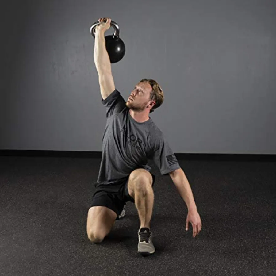 크롬 케틀벨 40lb 홈짐용 고무 코팅 및 크롬 도금  - Kettlebell 리뷰 및 가격