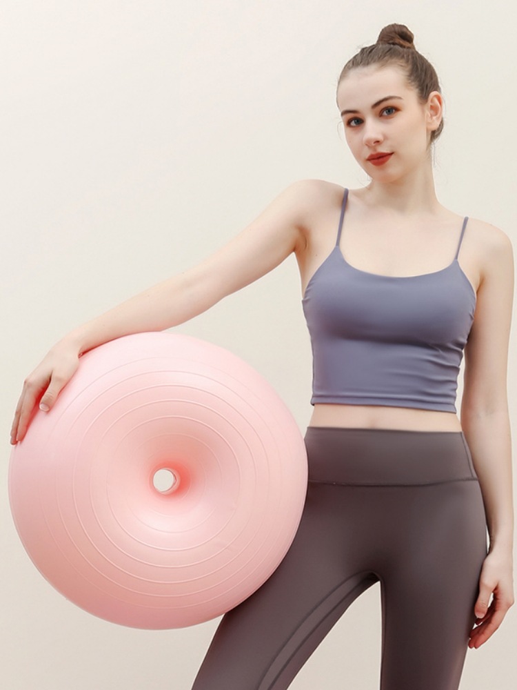 새로운 필라테스 도넛 요가볼 두꺼워지고 폭발 방지 기능 - Yoga Fitness Apple 리뷰 및 가격