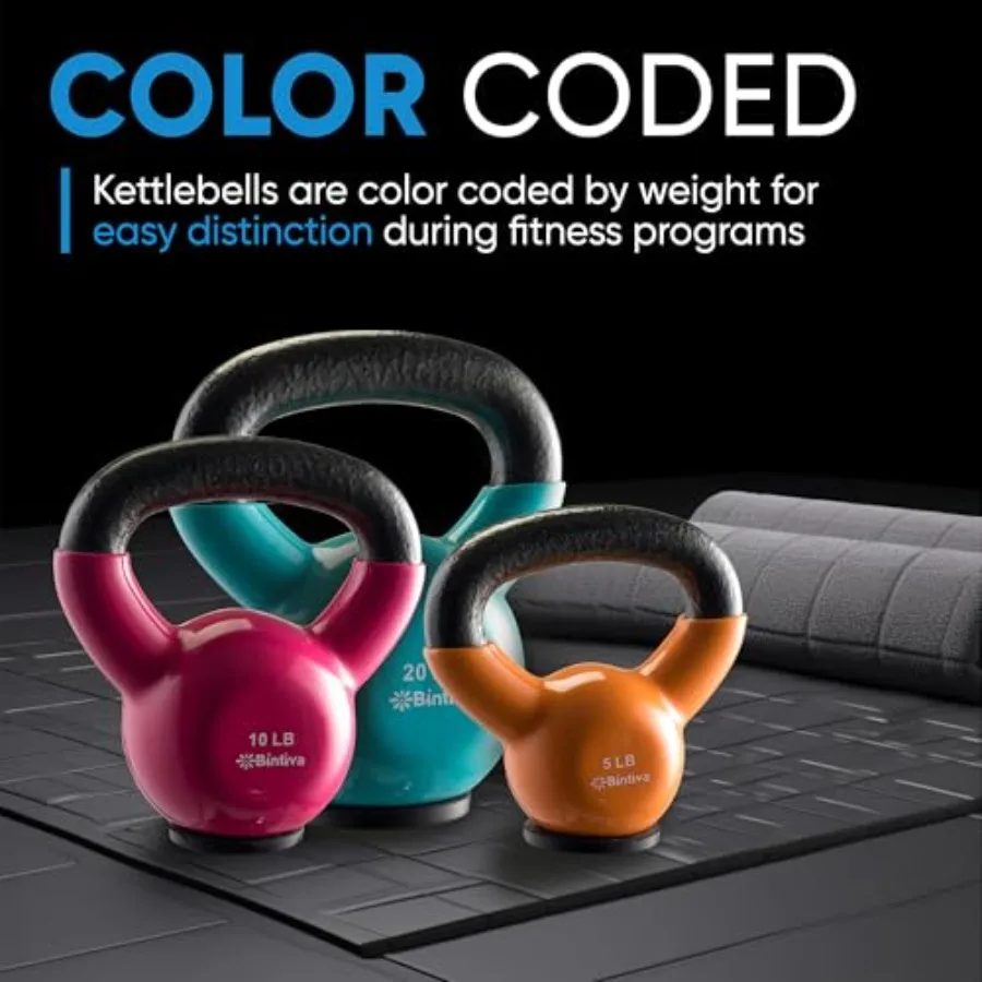 홈 워크아웃 케틀벨 세트 - 주철 - 블랙 - 남녀공용 - Kettlebell 리뷰 및 가격